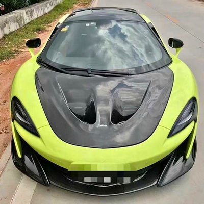 الألياف الكربونية عالية الجودة لمكلارين 570S 540C 650S 600LT تحديث P1 النمط الجاف الألياف الكربونية غطاء غطاء