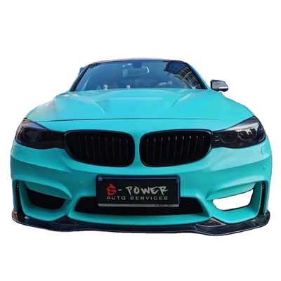 مادة PP البلاستيكية F34 سلسلة 3 GT 320 330 328i مجموعة الجسم F34 ترقية M4 نمط المصد الأمامي والخلفي