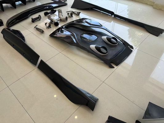 ماكلارين 540c 570s 570gt مجموعة جسم الألياف الكربونية 540c 570s 570gt تحديث 600LT نمط الأمام والخلفية المصد المتحرك