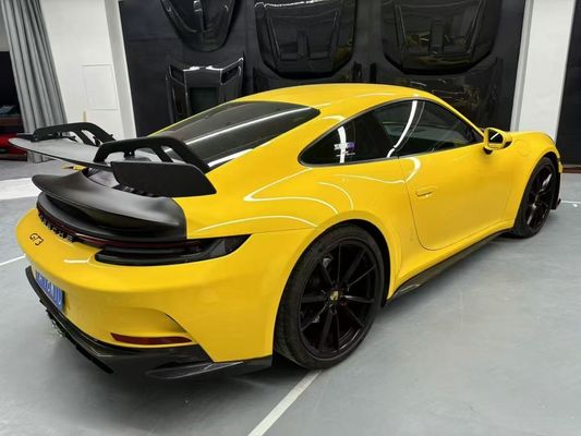بورشه 992 جسم ألياف الكربون كيت 992 نمط GT3 الأمامية والخلفية الوقاية الجانبية تنورة سبويلر غطاء