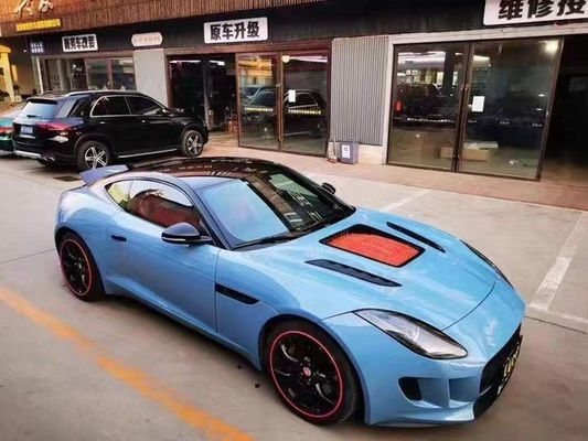 غطاء من ألياف الكربون ذات الجودة العالية غطاء من ألياف الكربون من نوع F لـ Jaguar F-Type Upgrade