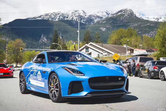 لمجموعة جسم جاكوار F-Type الألياف الكربونية و FPR F-type تحديث SVR Style Front Bumper Body Kit