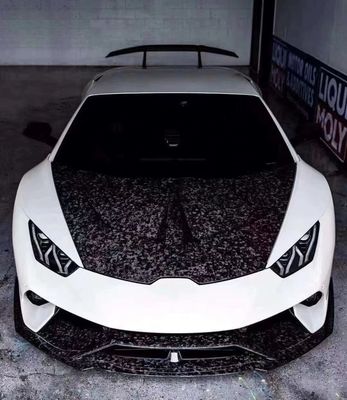 لـ Lamborghini LP580 LP610 EVO غطاء محرك غطاء الألياف الكربونية