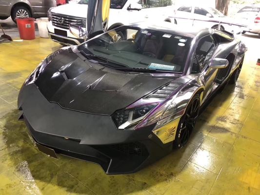 غطاء من ألياف الكربون عالية الجودة غطاء آلة الألياف الكربونية Aventador غطاء فتحة المحرك LP700 LP720