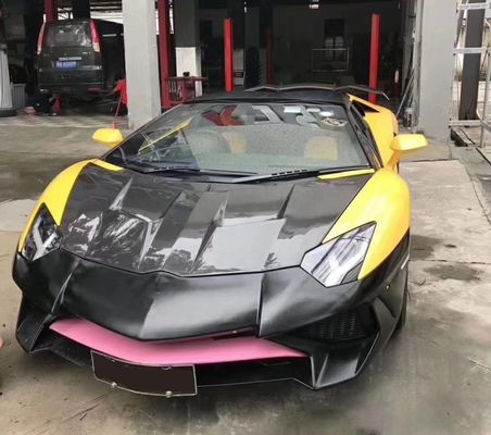 غطاء من ألياف الكربون عالية الجودة غطاء آلة الألياف الكربونية Aventador غطاء فتحة المحرك LP700 LP720