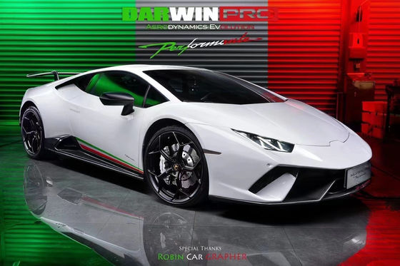 لـ لامبورغيني LP580 LP610 مجموعة جسم الألياف الكربونية LP580 LP610 تحديث نمط LP640 الأمامية والخلفية