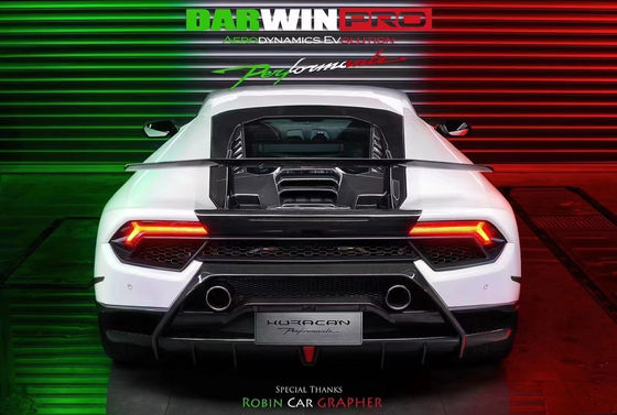 لـ لامبورغيني LP580 LP610 مجموعة جسم الألياف الكربونية LP580 LP610 تحديث نمط LP640 الأمامية والخلفية