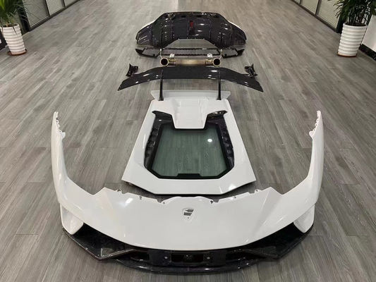 لـ لامبورغيني LP580 LP610 مجموعة جسم الألياف الكربونية LP580 LP610 تحديث نمط LP640 الأمامية والخلفية