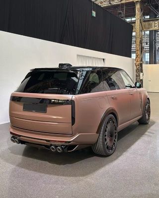 2022 Range Rover الجديده كيت الجسم BS Style الجبهة الشفاه القسمة مضارع الاضواء