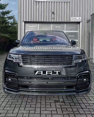 2022 Range Rover الجديده كيت الجسم BS Style الجبهة الشفاه القسمة مضارع الاضواء