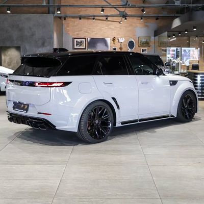 ألياف الكربون Range Rover Sport Body Kit LM Style الشفاه الأمامية قوس عجلة السيارة