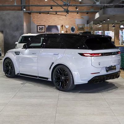 ألياف الكربون Range Rover Sport Body Kit LM Style الشفاه الأمامية قوس عجلة السيارة
