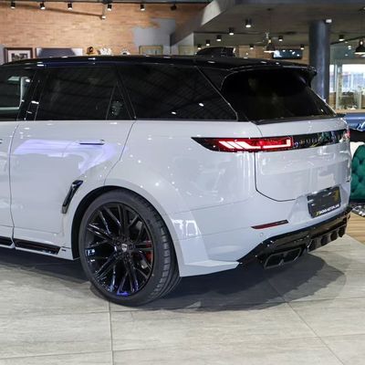 ألياف الكربون Range Rover Sport Body Kit LM Style الشفاه الأمامية قوس عجلة السيارة