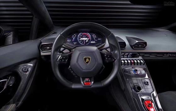 لـ Lamborghini LP580 LP610 الألياف الكربونية الداخلية LP580 LP610 OEM النمط لوحة مركز الألياف الكربونية