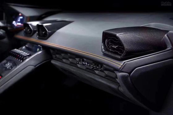 لـ Lamborghini LP580 LP610 الألياف الكربونية الداخلية LP580 LP610 OEM النمط لوحة مركز الألياف الكربونية