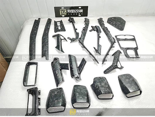 لـ Lamborghini LP580 LP610 الألياف الكربونية الداخلية LP580 LP610 OEM النمط لوحة مركز الألياف الكربونية