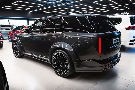 كيس لاند روڤر للجسم من الألياف الكربونية LM Style Universal Rear Bumper Lip Diffuser