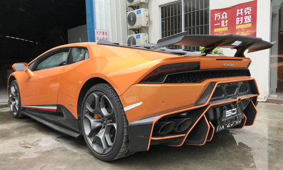 قطع غيار السيارات سبويلر ألياف الكربون للامبورغيني هوراكان LP580LP610 LP580 LP610SD Style سبويلر ذيل ألياف الكربون