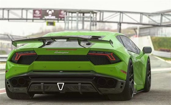 قطع غيار السيارات سبويلر ألياف الكربون للامبورغيني هوراكان LP580LP610 LP580 LP610SD Style سبويلر ذيل ألياف الكربون