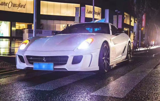 لـ (فيراري) 599 كيس الجسم 599 تعديل أسلوب VORS الأمامية والخلفية الوقاية الجانبية السترة المفسد كيس الجسم الألياف الكربونية