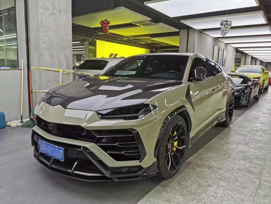 قطع غيار السيارات لـ لامبورغيني أوروس كيت الجسم أوروس ترقية طراز TopCAR كيس الجسم الكربون الألياف الأمامية المبرح الواسع