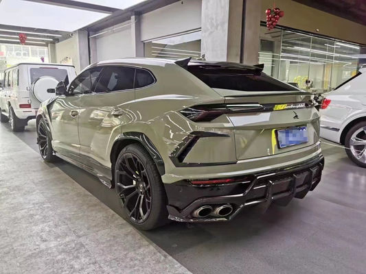 قطع غيار السيارات لـ لامبورغيني أوروس كيت الجسم أوروس ترقية طراز TopCAR كيس الجسم الكربون الألياف الأمامية المبرح الواسع