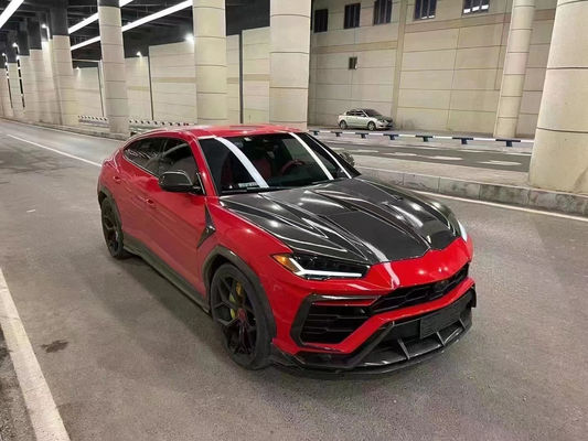 قطع غيار السيارات لـ لامبورغيني أوروس كيت الجسم أوروس ترقية طراز TopCAR كيس الجسم الكربون الألياف الأمامية المبرح الواسع