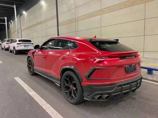 قطع غيار السيارات لـ لامبورغيني أوروس كيت الجسم أوروس ترقية طراز TopCAR كيس الجسم الكربون الألياف الأمامية المبرح الواسع
