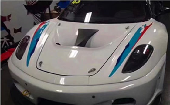 الألياف الكربونية عالية الجودة لفراري F430 الألياف الكربونية غطاء محرك غطاء محرك F430