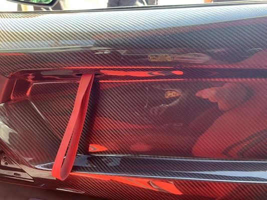 لـ Lamborghini Aventador LP700 ألواح باب ألياف الكربون Aventador SVJ Style ألواح باب ألياف الكربون