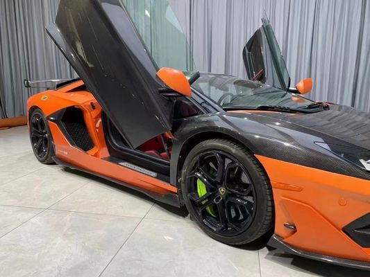 لـ Lamborghini Aventador LP700 ألواح باب ألياف الكربون Aventador SVJ Style ألواح باب ألياف الكربون