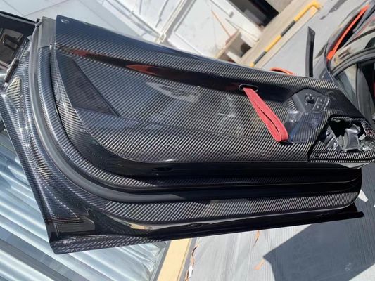 لـ Lamborghini Aventador LP700 ألواح باب ألياف الكربون Aventador SVJ Style ألواح باب ألياف الكربون