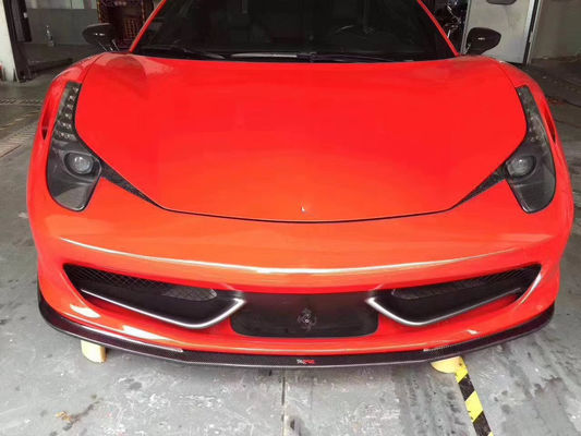 لـ (فيراري) 458 كيس جسم ألياف الكربون 458 كيس جسم ألياف الكربون أمام شفتي