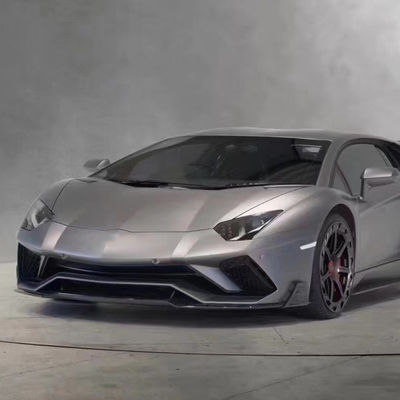 مجموعة جسم الألياف الكربونية للامبورغيني LP740S LP740S ترقية ترقية أسلوب MSY المبرحة الأمامية المنتشر المفسد