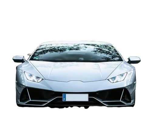 كيت جسم الألياف الكربونية الأبيض EVO استبدال المصد الأمامي والخلفي