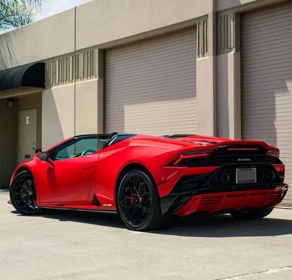 كيت جسم الألياف الكربونية الأبيض EVO استبدال المصد الأمامي والخلفي