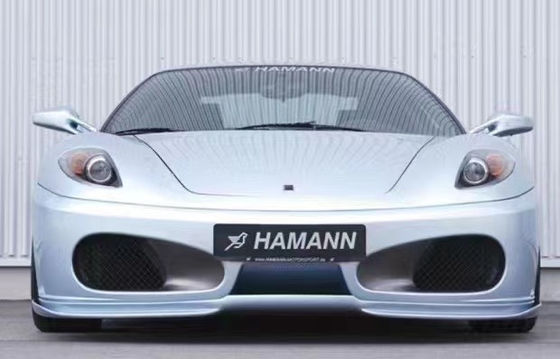 لمجموعة جسم فيراري F430 F430 تحديث نمط هامان الجبهة المبرحة الوسام الوسيم الجانبي السترة الجانبية F430 كربون الألياف