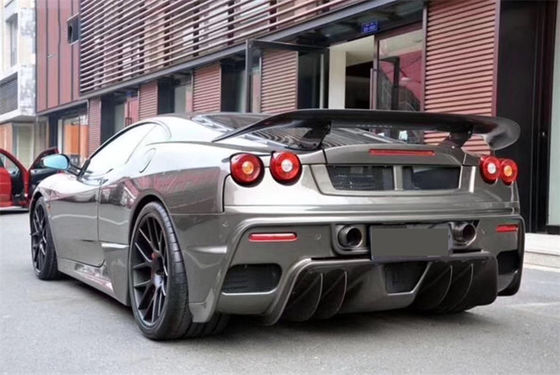 لمجموعة جسم فيراري F430 F430 تم تحديث نمط ASI المقابض الأمامية والخلفية المتعثرة F430 مجموعة جسم ألياف الكربون