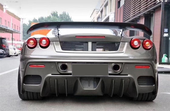 لمجموعة جسم فيراري F430 F430 تم تحديث نمط ASI المقابض الأمامية والخلفية المتعثرة F430 مجموعة جسم ألياف الكربون