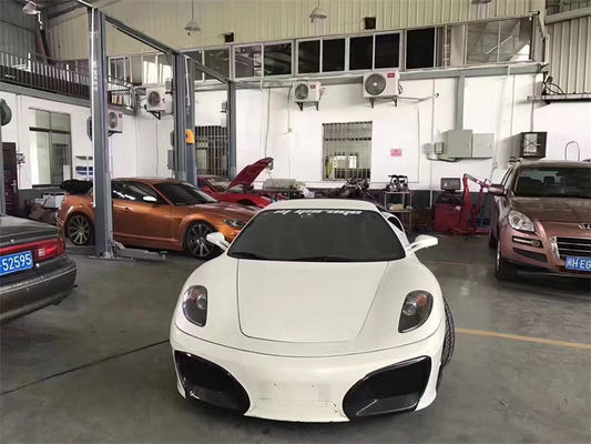 لمجموعة جسم فيراري F430 F430 تم تحديث نمط ASI المقابض الأمامية والخلفية المتعثرة F430 مجموعة جسم ألياف الكربون