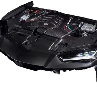2019 Black Lamborghini Body Kit Dry Carbon Fiber Engine درع الحراسة الداخلية