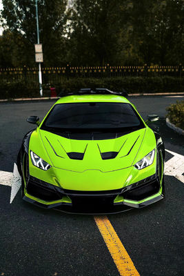 580 لامبورغيني كيس جسم ألياف الكربون DW Style Lp610 كيس جسم سبويلر كيس واسع الجسم