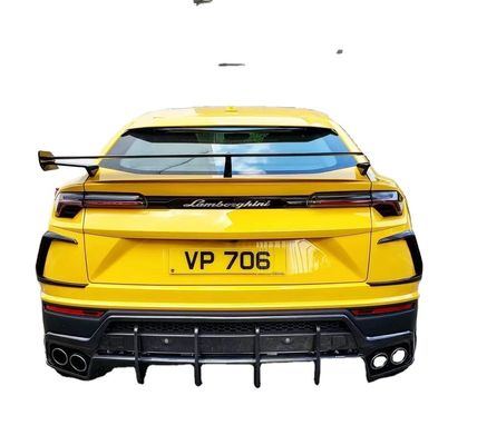 2018 - 2019 Lamborghini Body Kit SVJ أسلوب كربون فائبر سبويلر جناح PP