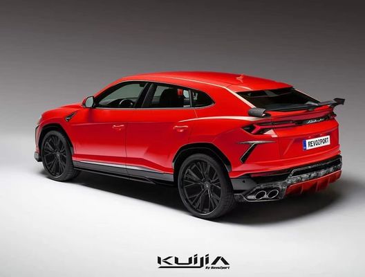 2018 - 2019 Lamborghini Body Kit SVJ أسلوب كربون فائبر سبويلر جناح PP