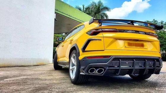 2018 - 2019 Lamborghini Body Kit SVJ أسلوب كربون فائبر سبويلر جناح PP