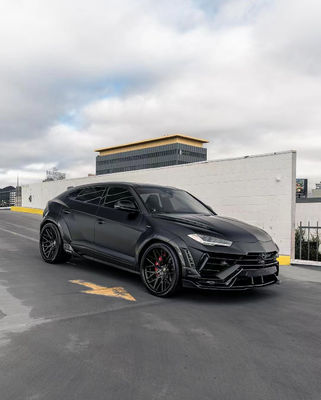 سيارة لامبورغيني سوداء جسد URUS تم ترقيته 1016 غطاء غطاء جسد واسع