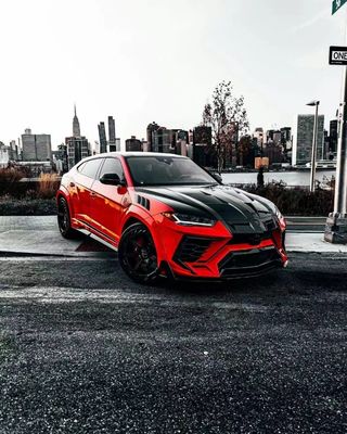 سيارة لامبورغيني URUS الجديدة الجسم MSY النمط الأمامي والخلفي المصد قطع غيار السيارات