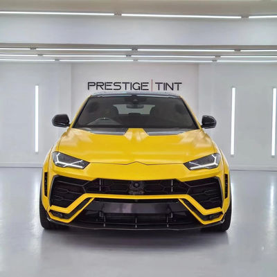 1016 Style Lamborghini Body Kit Urus ألياف الكربون أمام شفتي Diffuser Spoiler Hood أبيض