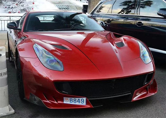 من أجل فيراري F12 غطاء غطاء الألياف الكربونية F12 تحديث TDF النمط غطاء جسم غطاء الألياف الكربونية