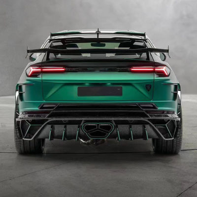 280mm Lamborghini كيس الجسم URUS MSY النمط الأمامي والخلفي المقابس المتعثر غطاء الغطاء الأخضر
